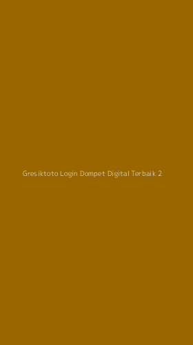 Tampilan Antarmuka Aplikasi Gresiktoto Login Dompet Digital Terbaik - 2