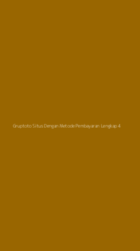 Tampilan Antarmuka Aplikasi Gruptoto Situs Dengan Metode Pembayaran Lengkap - 4