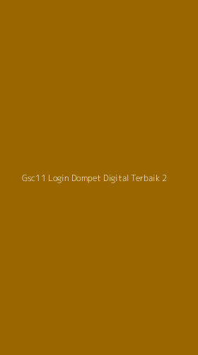 Tampilan Antarmuka Aplikasi Gsc11 Login Dompet Digital Terbaik - 2