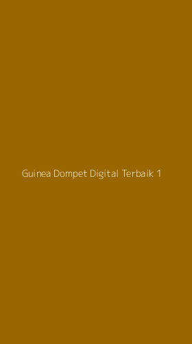 Tampilan Antarmuka Aplikasi Guinea Dompet Digital Terbaik - 1