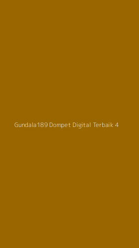 Tampilan Antarmuka Aplikasi Gundala189 Dompet Digital Terbaik - 4