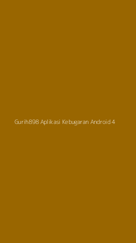 Tampilan Antarmuka Aplikasi Gurih898 Aplikasi Kebugaran Android - 4