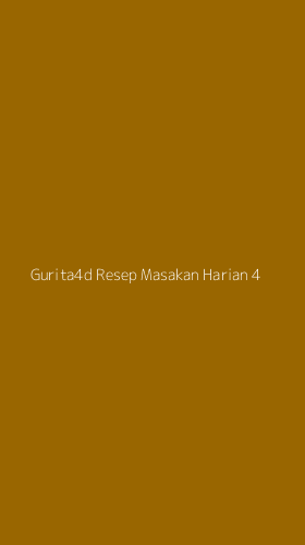 Tampilan Antarmuka Aplikasi Gurita4d Resep Masakan Harian - 4