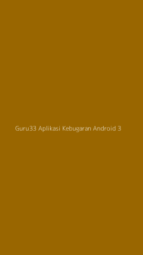 Tampilan Antarmuka Aplikasi Guru33 Aplikasi Kebugaran Android - 3