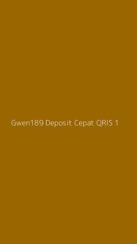 Tampilan Antarmuka Aplikasi Gwen189 Deposit Cepat Qris - 1