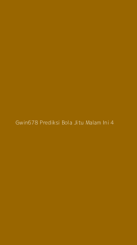Tampilan Antarmuka Aplikasi Gwin678 Prediksi Bola Jitu Malam Ini - 4