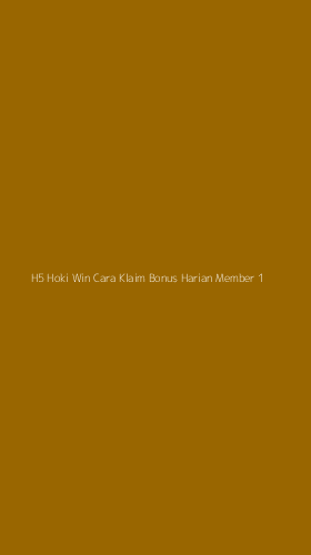 Tampilan Antarmuka Aplikasi H5 Hoki Win Cara Klaim Bonus Harian Member - 1