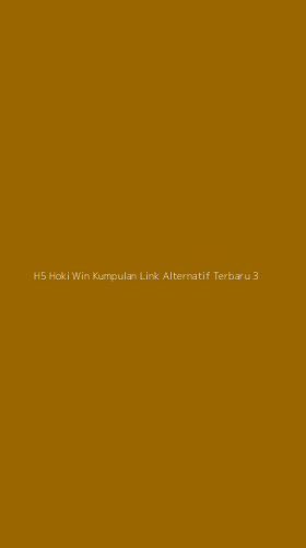 Tampilan Antarmuka Aplikasi H5 Hoki Win Kumpulan Link Alternatif Terbaru - 3
