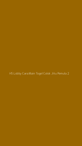 Tampilan Antarmuka Aplikasi H5 Lobby Cara Main Togel Colok Jitu Pemula - 2