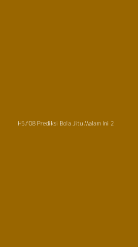 Tampilan Antarmuka Aplikasi H5.f08 Prediksi Bola Jitu Malam Ini - 2