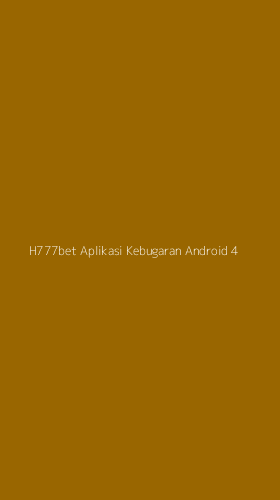 Tampilan Antarmuka Aplikasi H777bet Aplikasi Kebugaran Android - 4