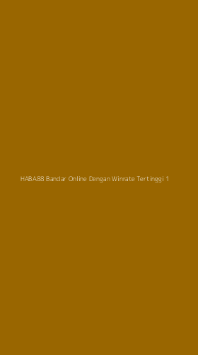 Tampilan Antarmuka Aplikasi Haba88 Bandar Online Dengan Winrate Tertinggi - 1