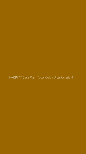 Tampilan Antarmuka Aplikasi Hakim77 Cara Main Togel Colok Jitu Pemula - 4