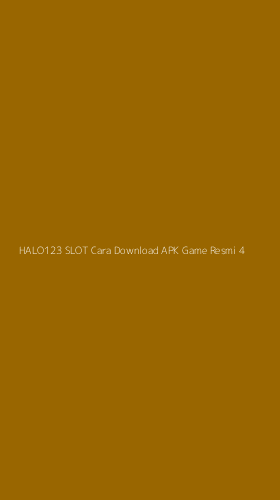 Tampilan Antarmuka Aplikasi Halo123 Slot Cara Download Apk Game Resmi - 4