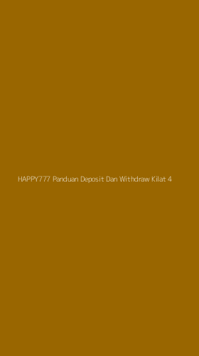 Tampilan Antarmuka Aplikasi Happy777 Panduan Deposit Dan Withdraw Kilat - 4
