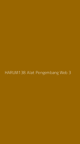 Tampilan Antarmuka Aplikasi Harum138 Alat Pengembang Web - 3