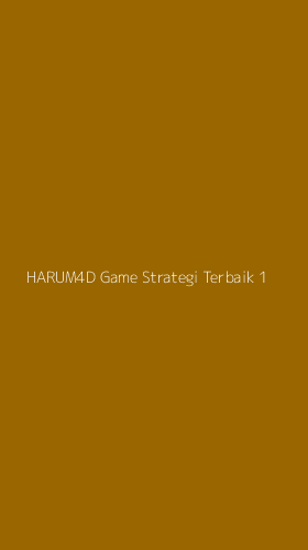 Tampilan Antarmuka Aplikasi Harum4d Game Strategi Terbaik - 1
