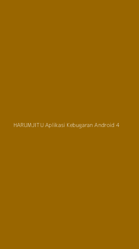 Tampilan Antarmuka Aplikasi Harumjitu Aplikasi Kebugaran Android - 4
