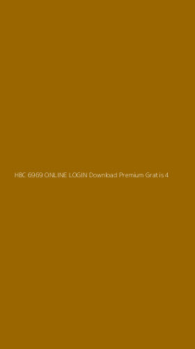 Tampilan Antarmuka Aplikasi Hbc 6969 Online Login Download Premium Gratis - 4