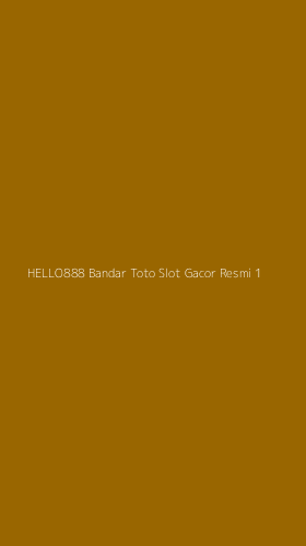 Tampilan Antarmuka Aplikasi Hello888 Bandar Toto Slot Gacor Resmi - 1