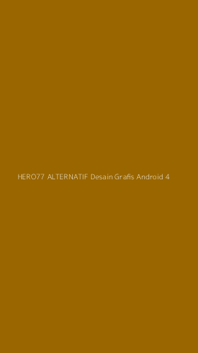 Tampilan Antarmuka Aplikasi Hero77 Alternatif Desain Grafis Android - 4