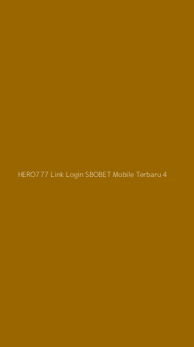 Tampilan Antarmuka Aplikasi Hero777 Link Login Sbobet Mobile Terbaru - 4