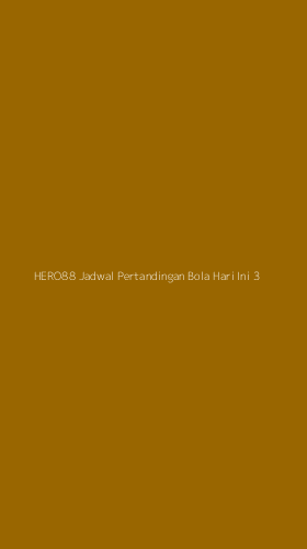 Tampilan Antarmuka Aplikasi Hero88 Jadwal Pertandingan Bola Hari Ini - 3