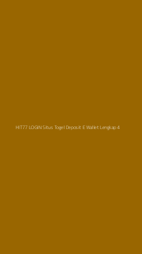 Tampilan Antarmuka Aplikasi Hit77 Login Situs Togel Deposit E Wallet Lengkap - 4