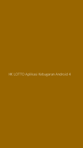 Tampilan Antarmuka Aplikasi Hk Lotto Aplikasi Kebugaran Android - 4