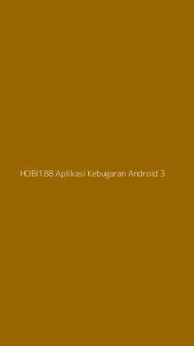 Tampilan Antarmuka Aplikasi Hobi188 Aplikasi Kebugaran Android - 3