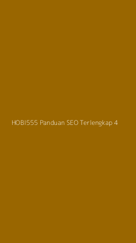 Tampilan Antarmuka Aplikasi Hobi555 Panduan Seo Terlengkap - 4