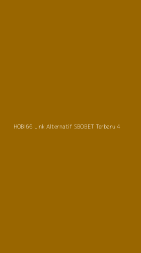 Tampilan Antarmuka Aplikasi Hobi66 Link Alternatif Sbobet Terbaru - 4