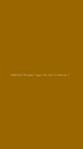 Tampilan Antarmuka Aplikasi Hobislot Prediksi Togel Jitu Hari Ini Akurat - 1