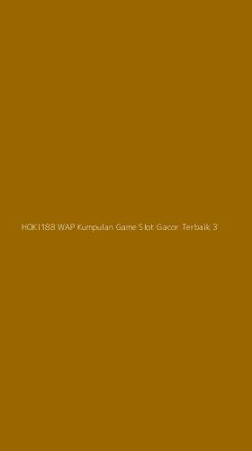 Tampilan Antarmuka Aplikasi Hoki188 Wap Kumpulan Game Slot Gacor Terbaik - 3