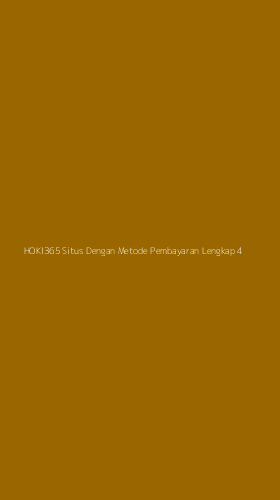 Tampilan Antarmuka Aplikasi Hoki365 Situs Dengan Metode Pembayaran Lengkap - 4