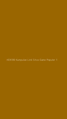 Tampilan Antarmuka Aplikasi Hoki99 Kumpulan Link Situs Game Populer - 1