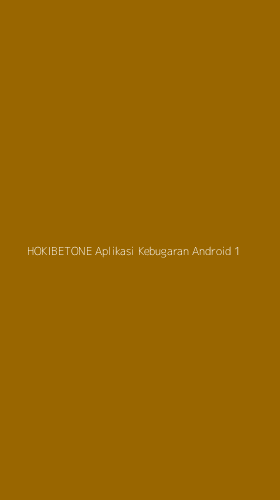 Tampilan Antarmuka Aplikasi Hokibetone Aplikasi Kebugaran Android - 1