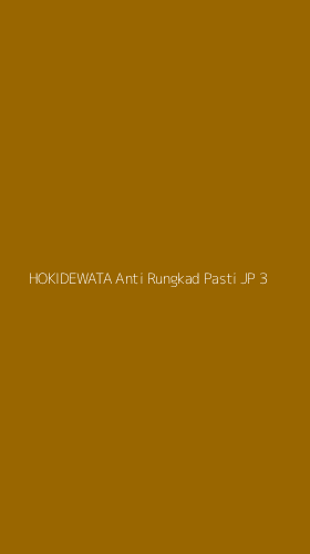 Tampilan Antarmuka Aplikasi Hokidewata Anti Rungkad Pasti Jp - 3
