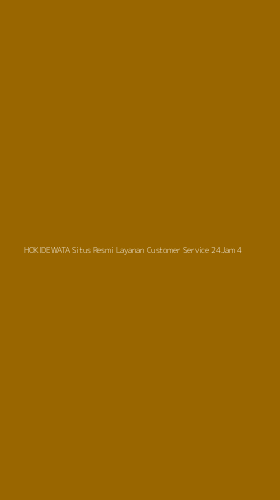 Tampilan Antarmuka Aplikasi Hokidewata Situs Resmi Layanan Customer Service 24jam - 4