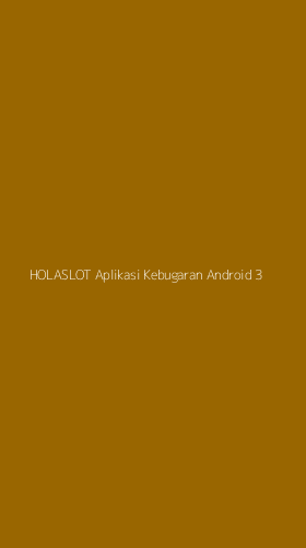 Tampilan Antarmuka Aplikasi Holaslot Aplikasi Kebugaran Android - 3