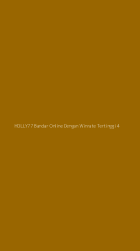 Tampilan Antarmuka Aplikasi Holly77 Bandar Online Dengan Winrate Tertinggi - 4
