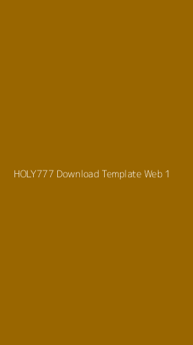 Tampilan Antarmuka Aplikasi Holy777 Download Template Web - 1