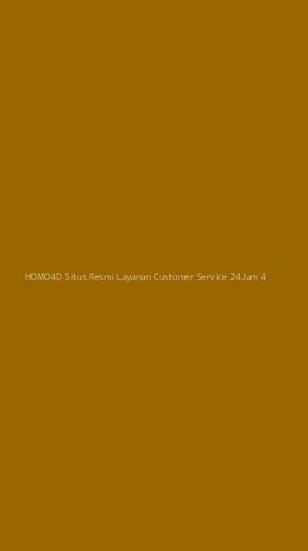Tampilan Antarmuka Aplikasi Homo4d Situs Resmi Layanan Customer Service 24jam - 4