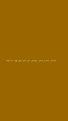 Tampilan Antarmuka Aplikasi Honda188 Link Daftar Semua Jenis Game Online - 4