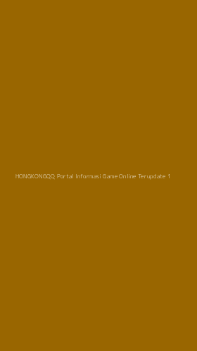 Tampilan Antarmuka Aplikasi Hongkongqq Portal Informasi Game Online Terupdate - 1