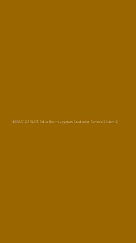 Tampilan Antarmuka Aplikasi Horas123 Slot Situs Resmi Layanan Customer Service 24jam - 2