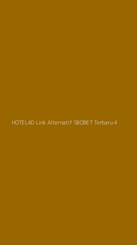 Tampilan Antarmuka Aplikasi Hotel4d Link Alternatif Sbobet Terbaru - 4