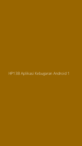 Tampilan Antarmuka Aplikasi Hp138 Aplikasi Kebugaran Android - 1