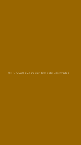 Tampilan Antarmuka Aplikasi Http777slot Biz Cara Main Togel Colok Jitu Pemula - 3