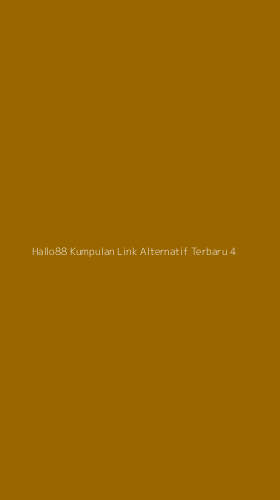 Tampilan Antarmuka Aplikasi Hallo88 Kumpulan Link Alternatif Terbaru - 4